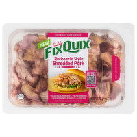 Buddig Fix Quix Pork, Shredded, Rotisserie Style, 12 Ounce