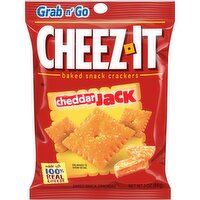 Cheez-It Grab n' Go Cheese Crackers, Cheddar Jack, Grab and Go, 3 Ounce