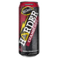 Mike's Harder Malt Beverage, Cranberry, 23.5 Ounce