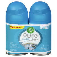 Air Wick Pure Automatic Spray Refill, Fresh Waters, Value Pack, 2 Pack, 2 Each