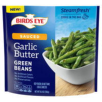 Birds Eye Green Beans, Garlic Butter, Sauced, 10.8 Ounce