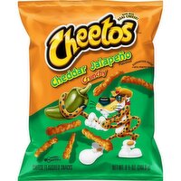 CHEETOS Crunchy Cheetos Crunchy Cheese Flavored Snacks Cheddar Jalapeno Flavored 8.5 Oz, 8.5 Ounce