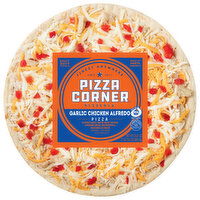 Pizza Corner Pizza, Garlic Chicken Alfredo, 23.61 Ounce