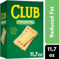 Club Crackers, Reduced Fat, 11.7 Ounce