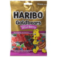 Haribo Goldbears Gummi Candy, Wild Berry, Share Size, 8 Ounce