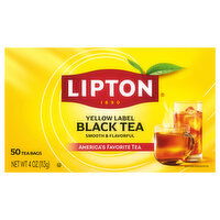 Lipton Yellow Label Black Tea, 50 Each