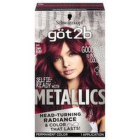 Got2b Metallics Permanent Hair Color, Dark Ruby M68, 1 Each