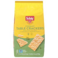 Schar Table Crackers, Gluten-Free, Rosemary, 6 Each