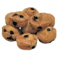 Cub Bakery Mini Muffins, Blueberry, 9 Count, 1 Each