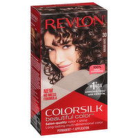 Revlon ColorSilk Beautiful Color Permanent Hair Color, Dark Brown 30, 1 Each