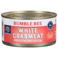 Bumble Bee Crabmeat, White, 6 Ounce