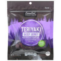 Essential Everyday Beef Jerky, Teriyaki, 3.25 Ounce