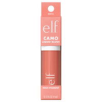 e.l.f. Blush, Liquid, Dusty Rose, Camo, 0.13 Fluid ounce