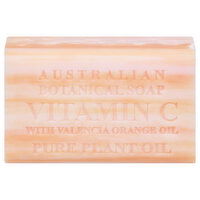 Australian Botanical Soap Soap, Vitamin C with Valencia Orange Oil, Pure Plant Oil, 6.6 Ounce