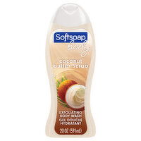 Softsoap Body Scrub Exfoliating Body Wash, 20 Fluid ounce