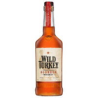 Wild Turkey Bourbon Whiskey, Kentucky Straight, 750 Millilitre