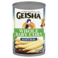 Geisha Baby Corn, Whole, 14.46 Ounce