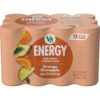 V8® Energy® Orange Pineapple Energy Drink, 96 Fluid ounce