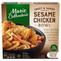Marie Callender's Sweet and Savory Sesame Chicken Bowl Frozen Meal, 12.3 Ounce