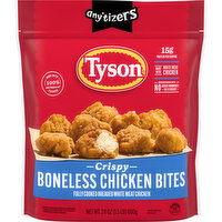 Tyson Any'tizers Frozen Crispy Boneless Chicken Bites, 24 Ounce