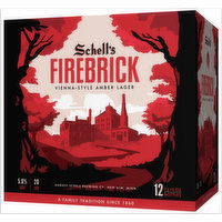 Schell's Firebrick 12 Pack Bottles, 12 Ounce