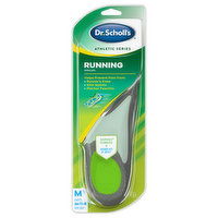 Dr Scholls Athletic Series Insoles, Running, Men's, 1 Each