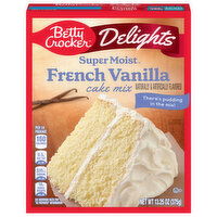 Betty Crocker Super Moist Delights French Vanilla Cake Mix, 13.25 Ounce