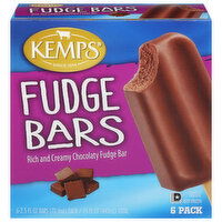 Kemps Fudge Bar, 6 Each