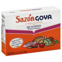 Goya Sazon Seasoning, without Annatto, 2.11 Ounce