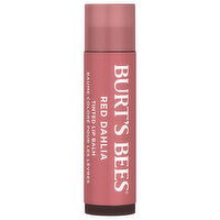Burt's Bees Tinted Red Dahlia Lip Balm, 0.15 Ounce