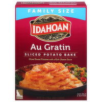 Idahoan Sliced Potato Bake, Au Gratin, Family Size, 7.34 Ounce