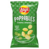 Lay's Poppables Potato Snacks, Creamy Jalapeno Flavored, 5 Ounce