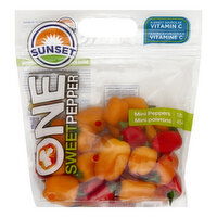 Fresh Bagged Sweet Mini Peppers, 16 Ounce