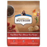 Rachael Ray Nutrish Dog Food, Real Beef, Pea & Brown Rice Recipe, Adult, 6 Pound