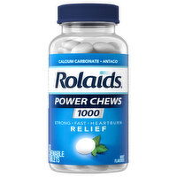 Rolaids Power Chews Mint Flavored 1000 mg Heartburn Relief, 32 Each