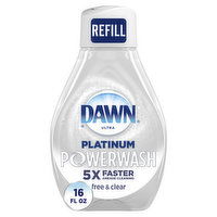 Dawn Powerwash Free & Clear Light Pear Dish Spray, 16 Fluid ounce