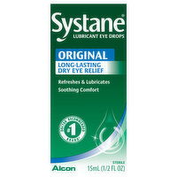 Systane Original Long-Lasting Lubricant Eye Drops, 0.5 Fluid ounce