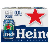 Heineken Beer, Alcohol Free, 12 Pack, 12 Each