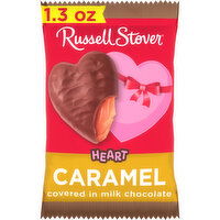 Russell Stover Valentine's Day Milk Chocolate Caramel Heart, 1.3 Ounce