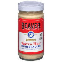 Beaver Horseradish, Extra Hot, 4 Ounce