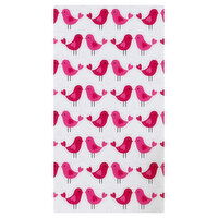 Creative Converting Bag, Valentine Treat, Pink Birds, 1 Each