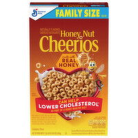 Cheerios Cereal, Honey Nut, Family Size, 18.8 Ounce