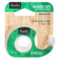 Essential Everyday Tape, Invisible, Matte Finish, 1 Each