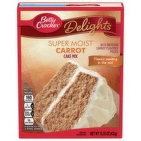 Betty Crocker Delights Cake Mix, Carrot, Super Moist, 15.25 Ounce