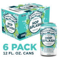 Sierra Nevada Hop Water, Hop Splash Sparkling Hop-Infused Water, 6 Each