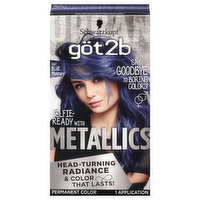 Got2b  Metallics Permanent Hair Color, Blue Mercury M67, 1 Each