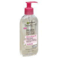 Garnier SkinActive Cleanser, Foaming, Micellar, 6.7 Ounce