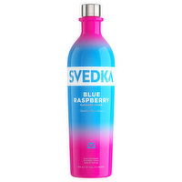 Svedka Vodka, Blue Raspberry Flavored, 1 Litre