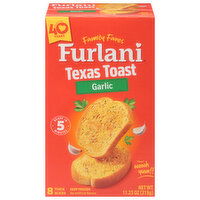 Furlani Texas Toast, Garlic, 8 Each