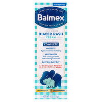 Balmex Diaper Rash Cream, Complete, 4 Ounce